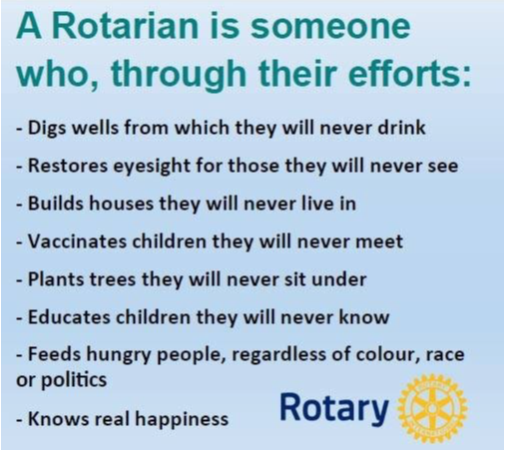 What is a Rotarian